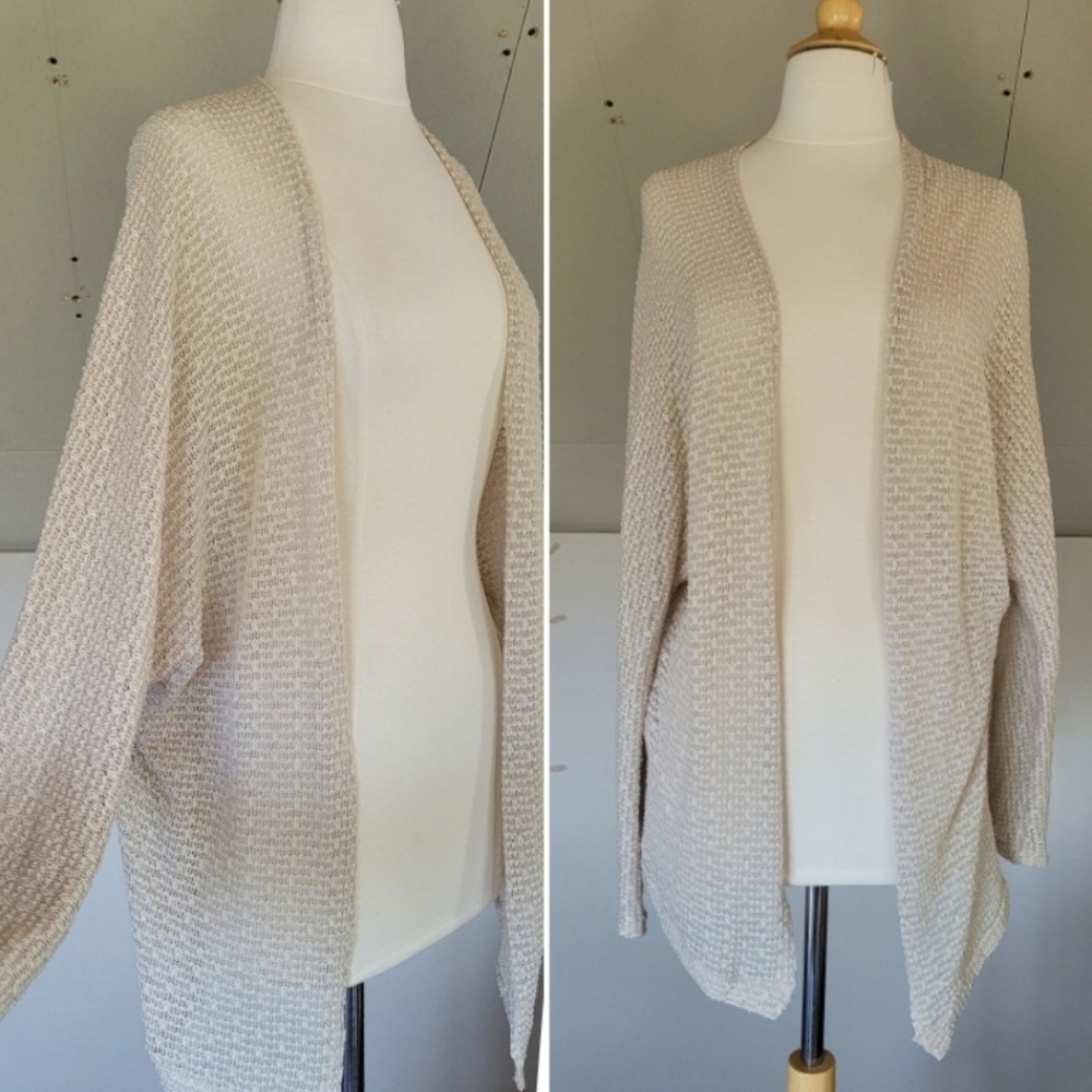 Jolie Cream Cardigan Size L | Fall Fashion